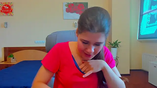 Snapshot of Joannia chatting on October 9, 7:17 am Joannia online show from October 9, 7:17 am