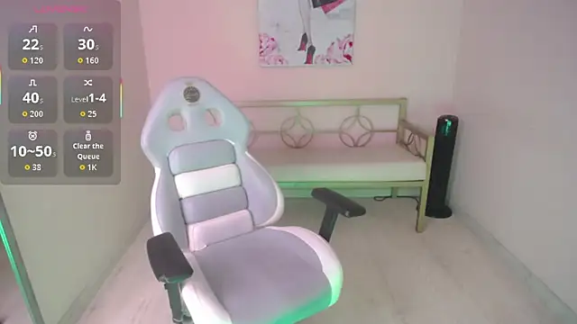 gaby angel  online show from October 9, 1:25 am