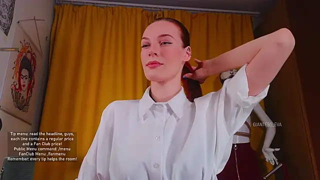 Snapshot of Giantess_Eva chatting on November 11, 5:57 pm Giantess Eva online show from November 11, 5:57 pm