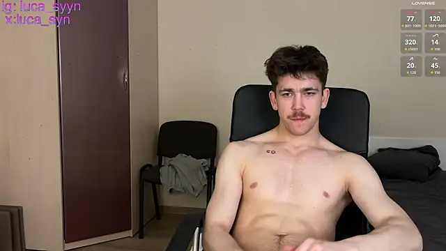 Snapshot of luca_syn chatting on April 30, 8:57 pm luca syn online show from April 30, 8:57 pm