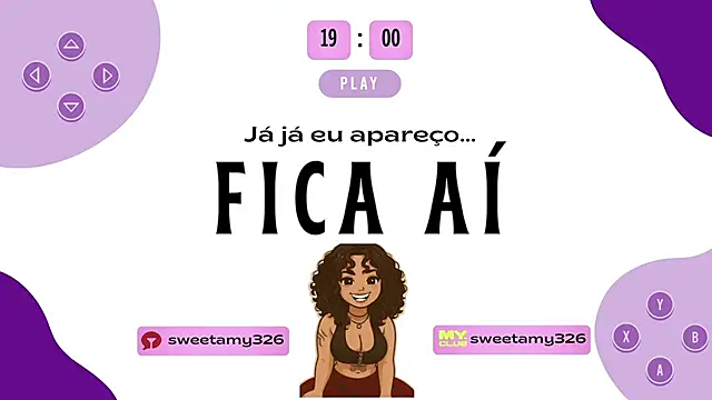 sweetamy326 online show from July 24, 9:46 pm