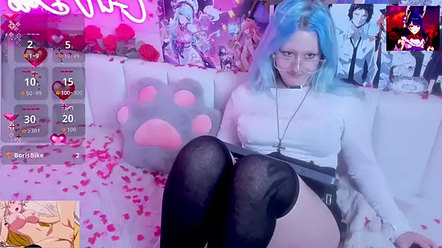 JuliaSharkk online show from February 11, 8:30 am