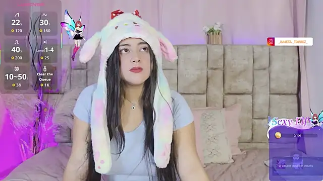 JulietaTorres  online show from April 20, 2:58 am