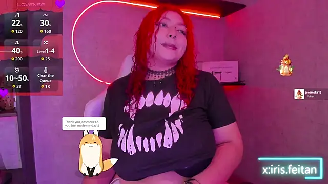 irisfeitan online show from March 1, 10:39 am