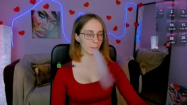 Snapshot of evalora_vei chatting on February 22, 10:25 am evalora vei online show from February 22, 10:25 am