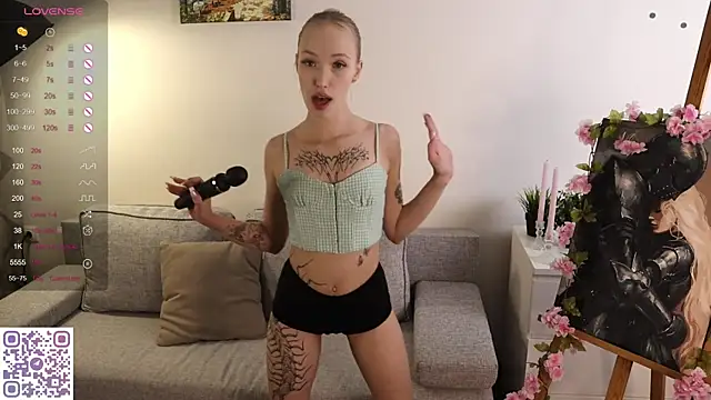 Grace Glend online show from July 9, 10:14 pm