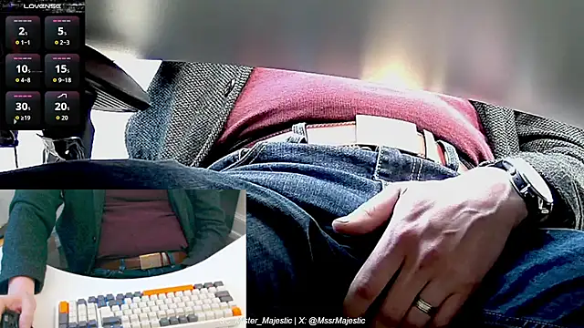 Snapshot of Mister_Majestic chatting on May 14, 9:16 am Mister Majestic online show from May 14, 9:16 am