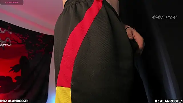 AlanRose01 online show from March 27, 12:05 am