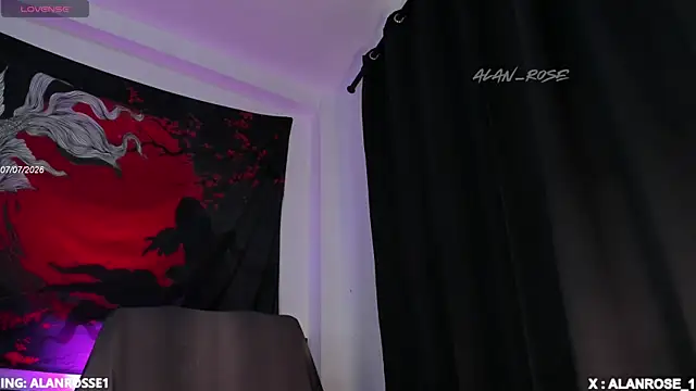 AlanRose01 online show from July 7, 1:15 pm