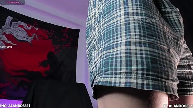 AlanRose01 online show from July 16, 1:17 pm