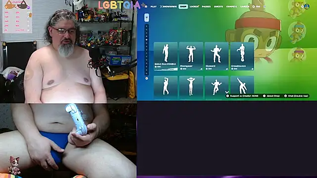 Snapshot of geekycastillo chatting on April 25, 4:37 am geekycastillo online show from April 25, 4:37 am
