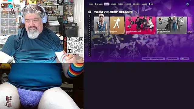 Snapshot of geekycastillo chatting on June 18, 3:29 am geekycastillo online show from June 18, 3:29 am