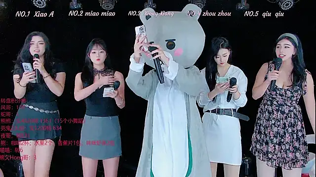 Snapshot of YB-001 chatting on November 21, 5:06 am YB-001 online show from November 21, 5:06 am