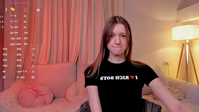 Snapshot of SweetVee chatting on March 6, 11:17 am SweetVee online show from March 6, 11:17 am