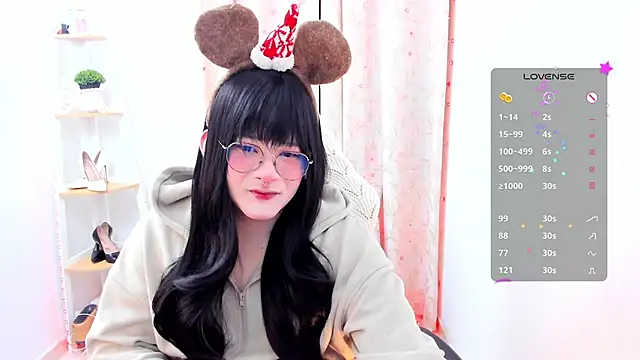 Snapshot of Omorimori chatting on December 2, 2:01 pm Omorimori online show from December 2, 2:01 pm