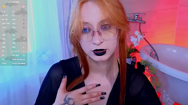 Snapshot of WICKEDEMBER chatting on March 16, 5:44 am WICKEDEMBER online show from March 16, 5:44 am