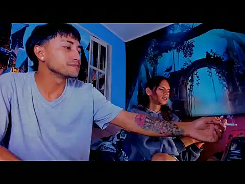 Snapshot of Domine_Couple74 chatting on January 6, 2:43 pm Domine Couple74 online show from January 6, 2:43 pm