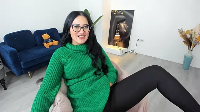 Snapshot of AnyaEvy chatting on February 27, 4:34 am AnyaEvy online show from February 27, 4:34 am