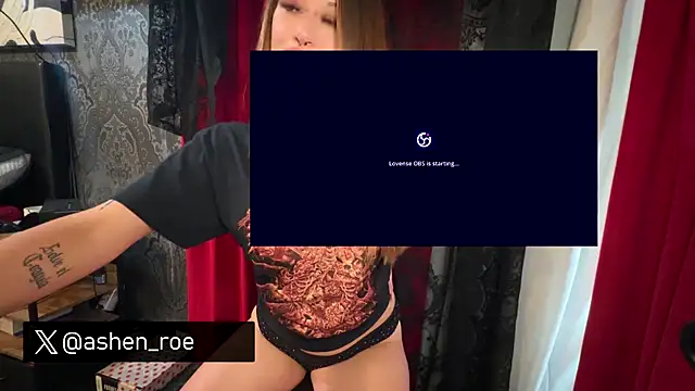 AshenRoe online show from March 1, 12:12 am