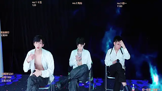 Snapshot of LuckyBoys666 chatting on November 24, 4:07 pm LuckyBoys666 online show from November 24, 4:07 pm