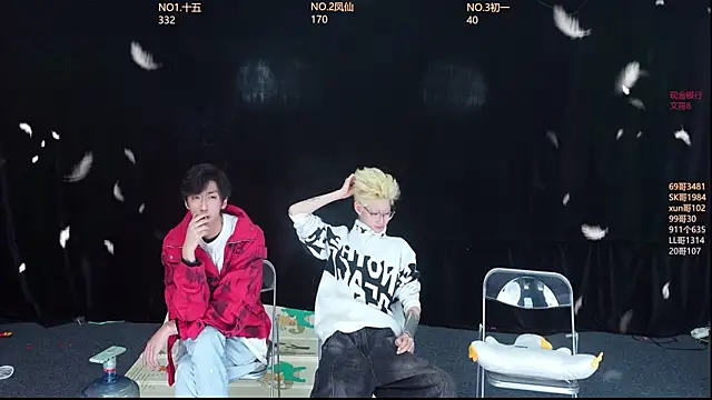 Snapshot of LuckyBoys666 chatting on December 16, 1:43 am LuckyBoys666 online show from December 16, 1:43 am