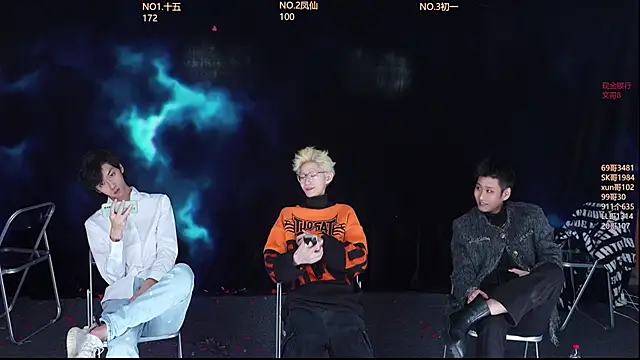 Snapshot of LuckyBoys666 chatting on December 17, 2:23 pm LuckyBoys666 online show from December 17, 2:23 pm