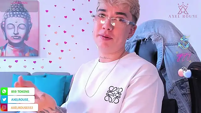 AxelRouse3 online show from February 17, 6:14 pm