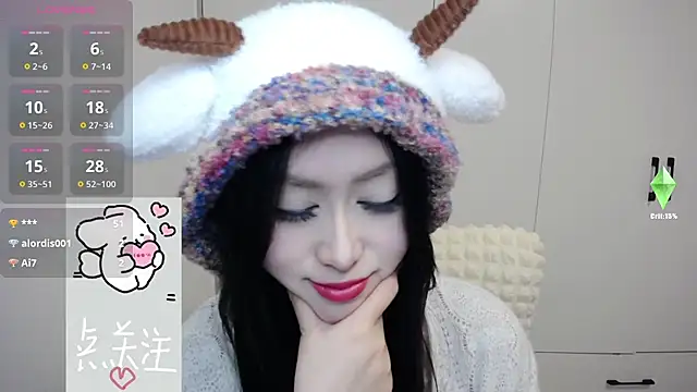 Snapshot of TuTu-077 chatting on January 6, 11:58 am TuTu-077 online show from January 6, 11:58 am