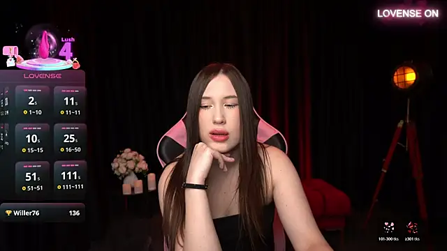 Snapshot of SoffiRay chatting on December 13, 7:53 pm SoffiRay online show from December 13, 7:53 pm