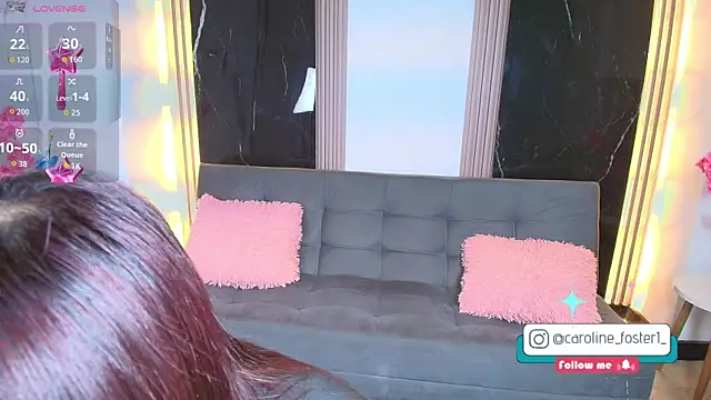 Caroline foster1 online show from July 30, 12:15 pm