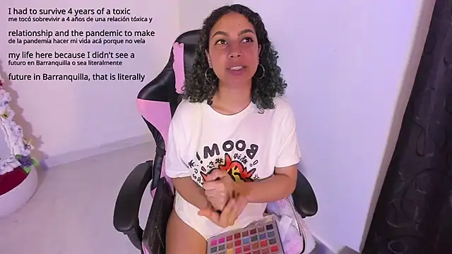 Conejita lis online show from April 21, 2:51 am