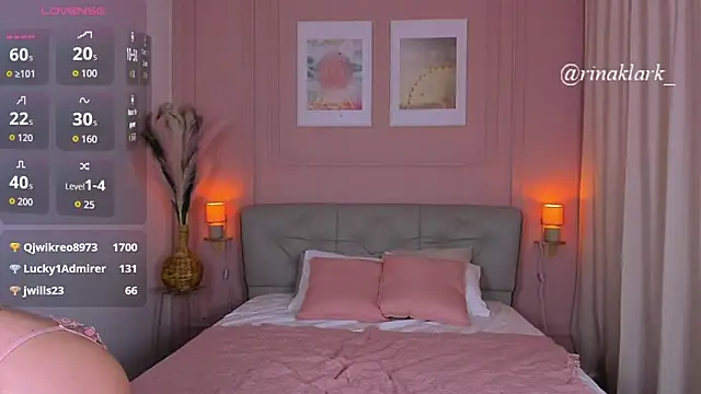 RinaKlark online show from February 10, 10:47 pm