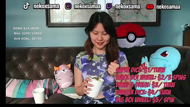 Snapshot of nekoxwaifu chatting on June 28, 6:36 pm nekoxwaifu online show from June 28, 6:36 pm