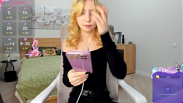 sweet bl0nde online show from February 7, 8:40 am