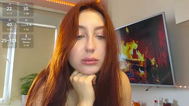 Snapshot of EvangelinFox chatting on March 31, 10:37 am EvangelinFox online show from March 31, 10:37 am