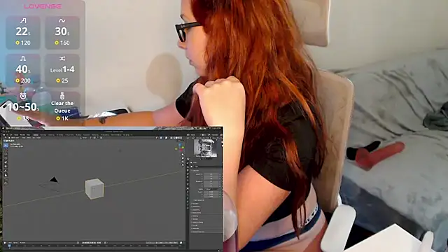 Snapshot of AustrianGirl99AtWork chatting on March 11, 12:49 am AustrianGirl99AtWork online show from March 11, 12:49 am