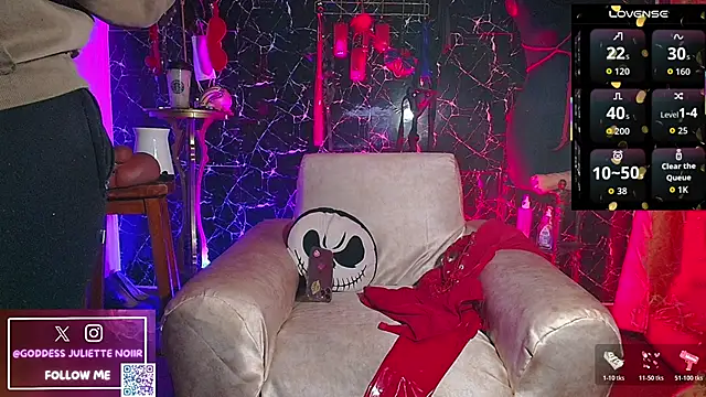 GoddessJulietteNoiir online show from June 11, 10:46 am