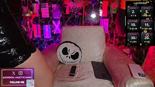 GoddessJulietteNoiir online show from July 8, 11:26 am