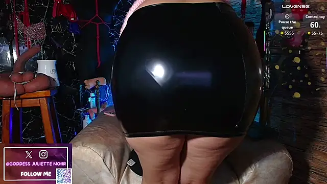 GoddessJulietteNoiir online show from July 29, 11:19 am