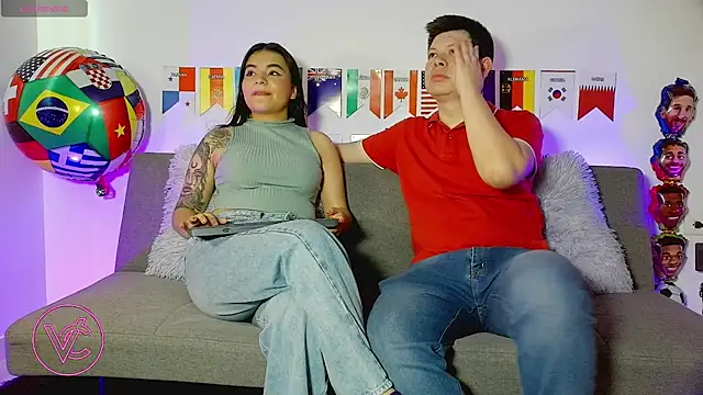 Violeta and Charlie online show from June 13, 5:22 pm