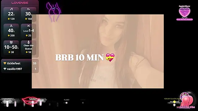 CutiesKittys online show from February 13, 6:31 am