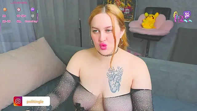 Snapshot of Polly_Tingle chatting on April 4, 5:21 pm Polly Tingle online show from April 4, 5:21 pm