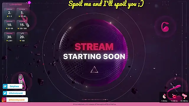 Snapshot of TheLovelyCandi chatting on March 3, 8:59 pm TheLovelyCandi online show from March 3, 8:59 pm