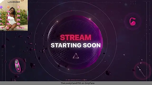 Snapshot of TheLovelyCandi chatting on March 27, 1:22 am TheLovelyCandi online show from March 27, 1:22 am