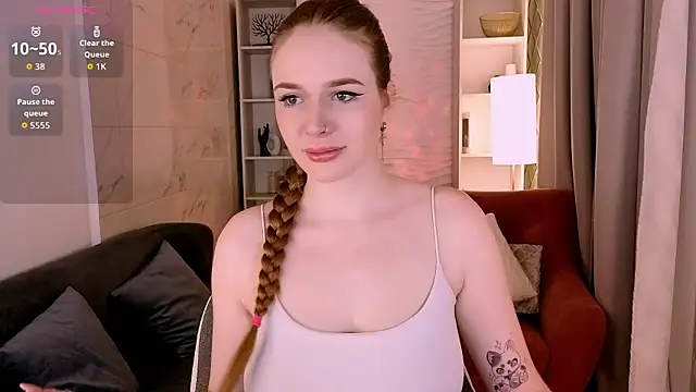 Snapshot of RinKittyy chatting on March 7, 1:52 pm RinKittyy online show from March 7, 1:52 pm