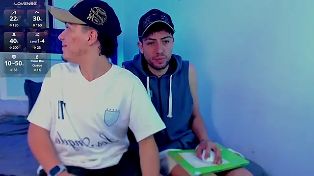 alex and christhoper online show from March 3, 2:18 am