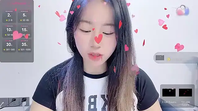 Snapshot of Baixi-01 chatting on March 8, 4:38 am Baixi-01 online show from March 8, 4:38 am