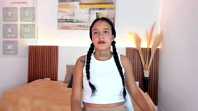 Tiana Glow2 online show from June 2, 10:01 pm