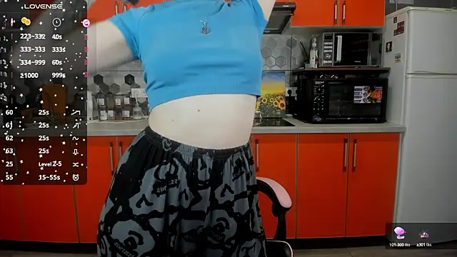 Mary Blu online show from January 5, 2:27 am