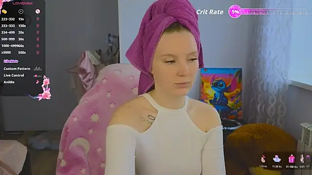 Snapshot of Mary_Blu chatting on April 16, 5:30 am Mary Blu online show from April 16, 5:30 am